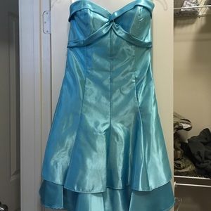 Strapless party dress